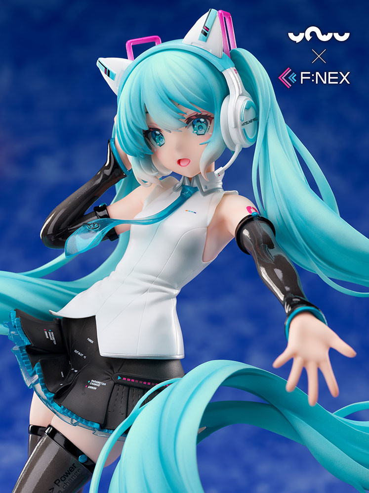 Piapro Characters - Hatsune Miku - F:Nex - 1/7 - Nekomimi Headphone Ver. (FuRyu) photo 6