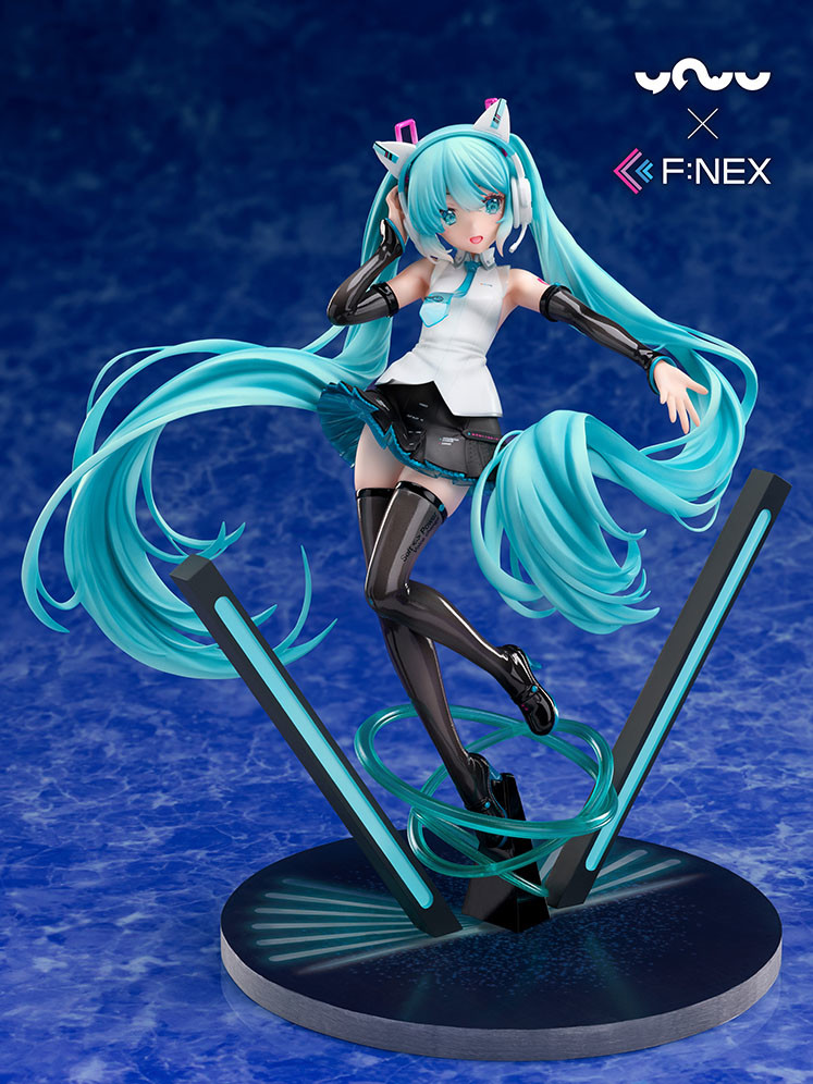 Piapro Characters - Hatsune Miku - F:Nex - 1/7 - Nekomimi Headphone Ver. (FuRyu) photo 7