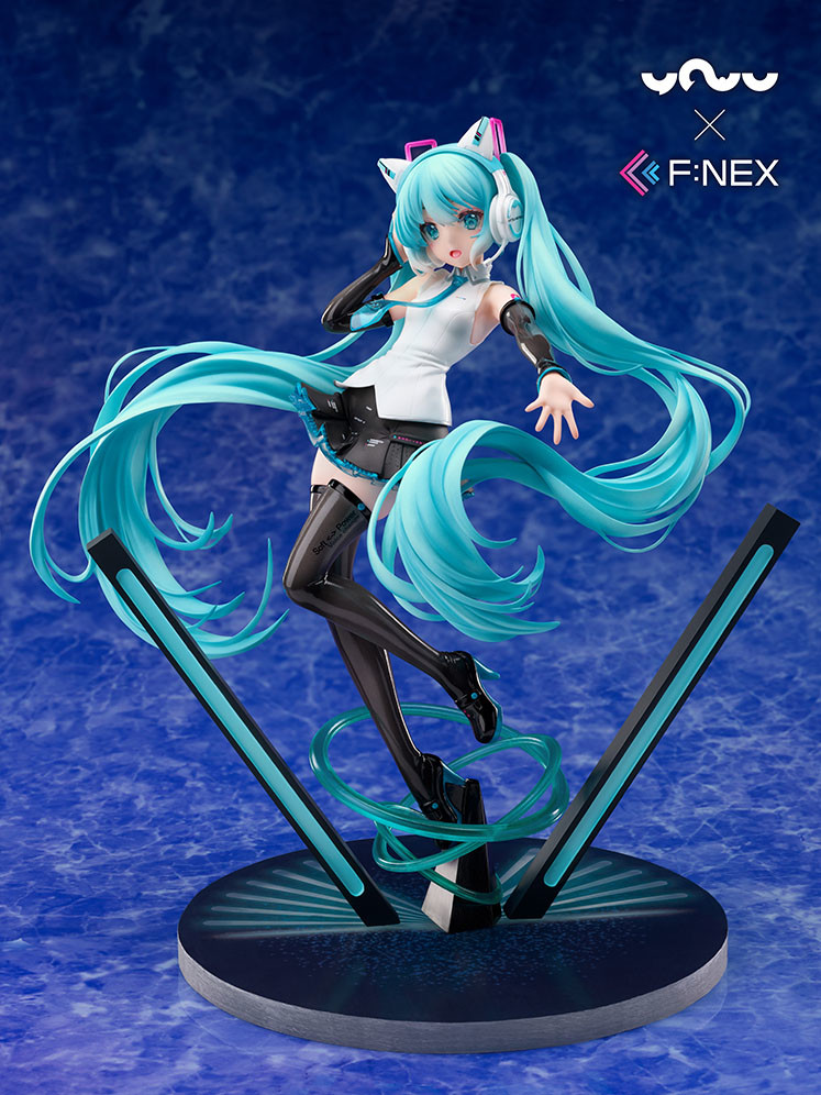 Piapro Characters - Hatsune Miku - F:Nex - 1/7 - Nekomimi Headphone Ver. (FuRyu) photo 9