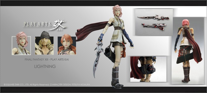 Final Fantasy XIII - Oerba Dia Vanille - Play Arts Kai (Square Enix) photo 8