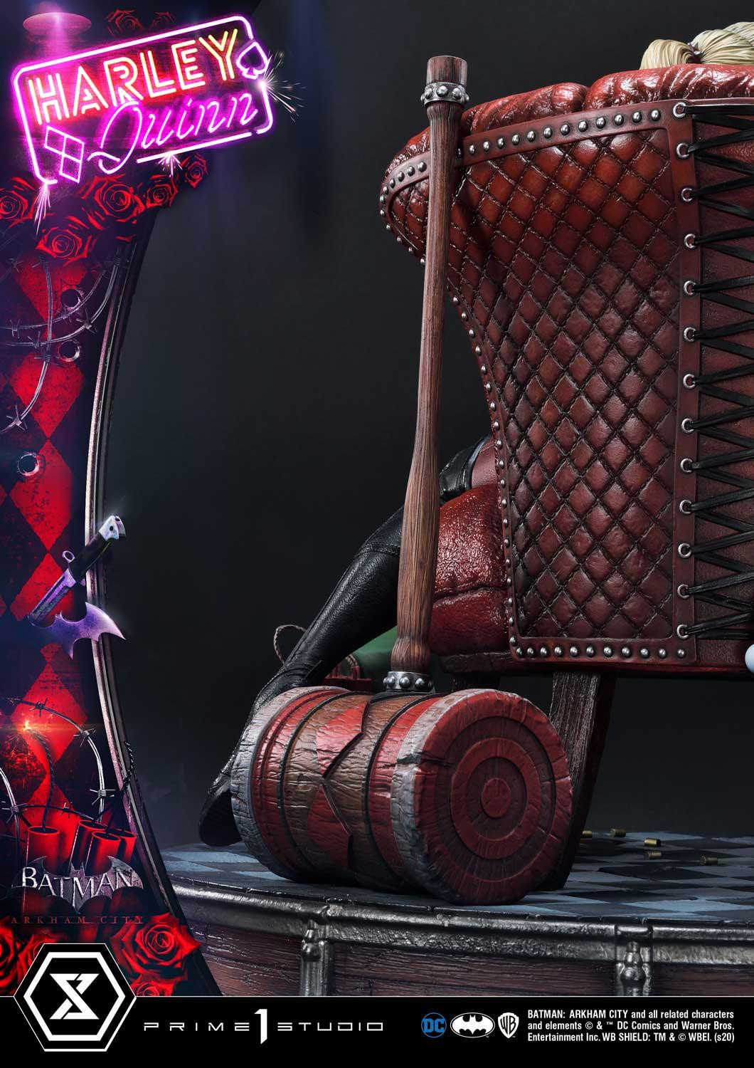 Batman: Arkham City - Harley Quinn - Museum Masterline Series (MMDC-47DXS) - 1/3 - DX Bonus Version (Prime 1 Studio) photo 7