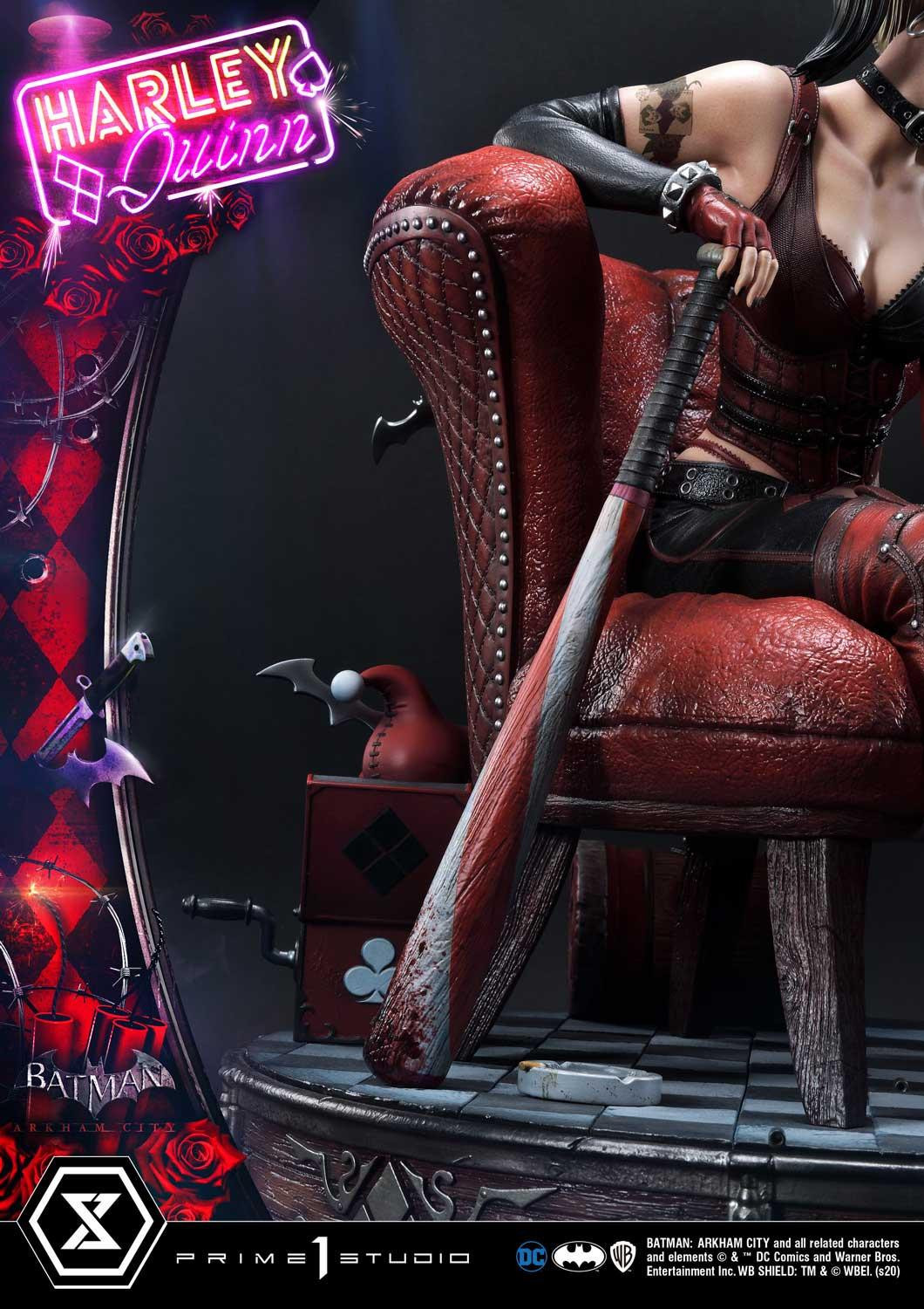 Batman: Arkham City - Harley Quinn - Museum Masterline Series (MMDC-47DXS) - 1/3 - DX Bonus Version (Prime 1 Studio) photo 9