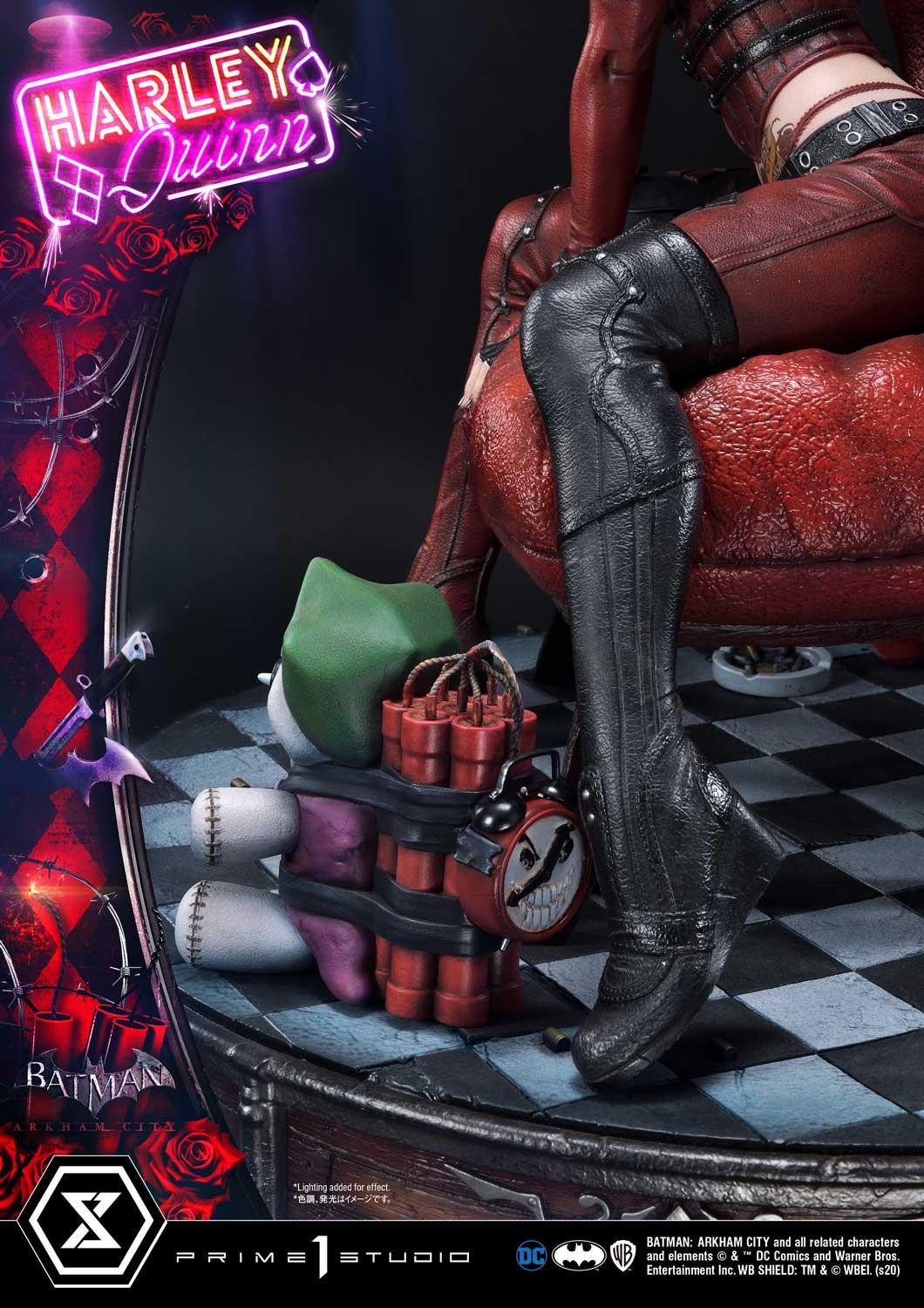 Batman: Arkham City - Harley Quinn - Museum Masterline Series (MMDC-47DXS) - 1/3 - DX Bonus Version (Prime 1 Studio) photo 10