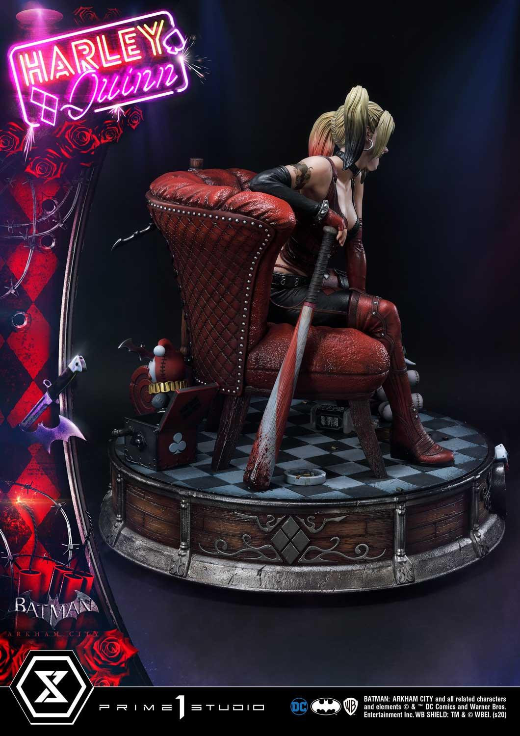 Batman: Arkham City - Harley Quinn - Museum Masterline Series (MMDC-47DXS) - 1/3 - DX Bonus Version (Prime 1 Studio) photo 12
