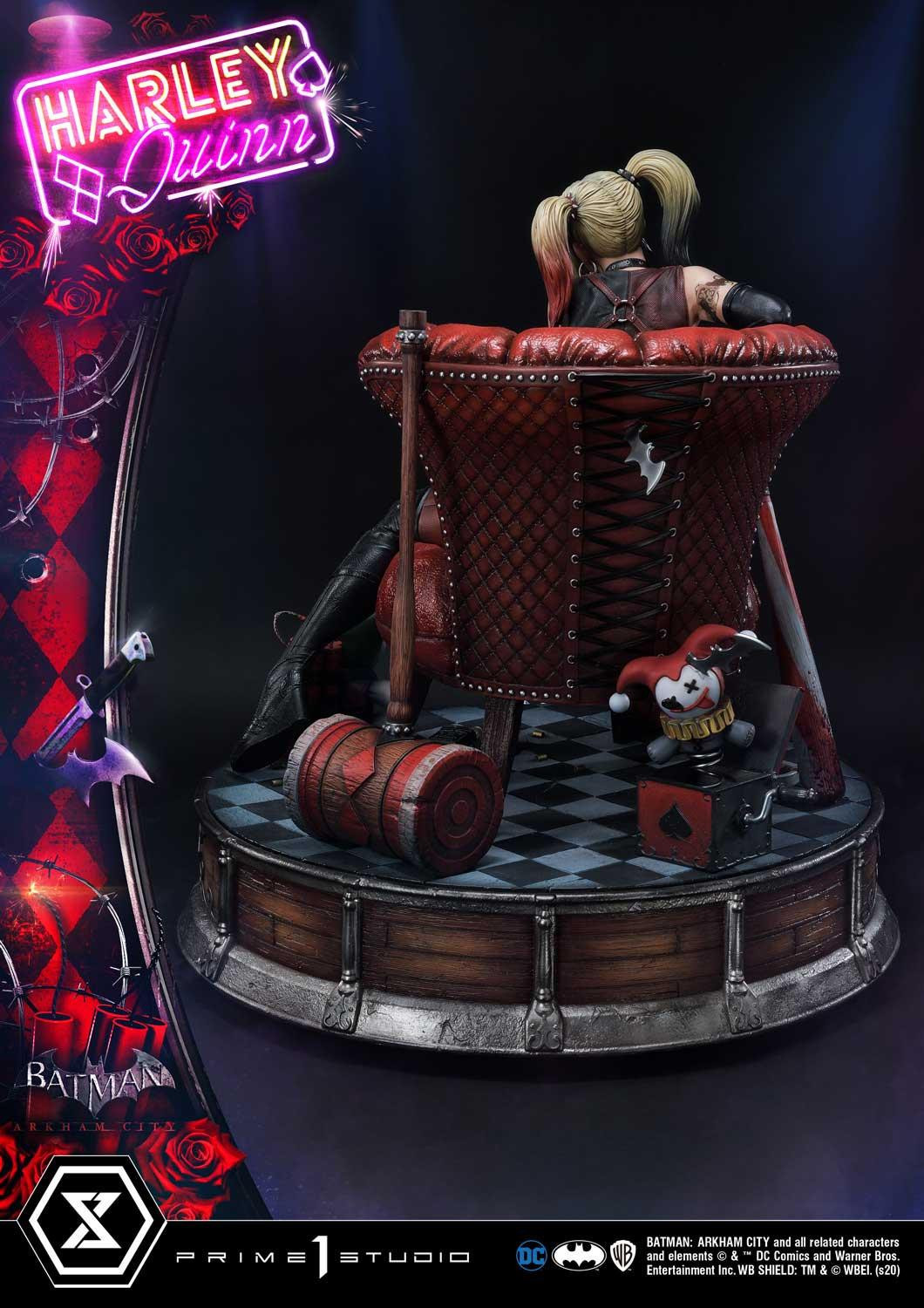 Batman: Arkham City - Harley Quinn - Museum Masterline Series (MMDC-47DXS) - 1/3 - DX Bonus Version (Prime 1 Studio) photo 13