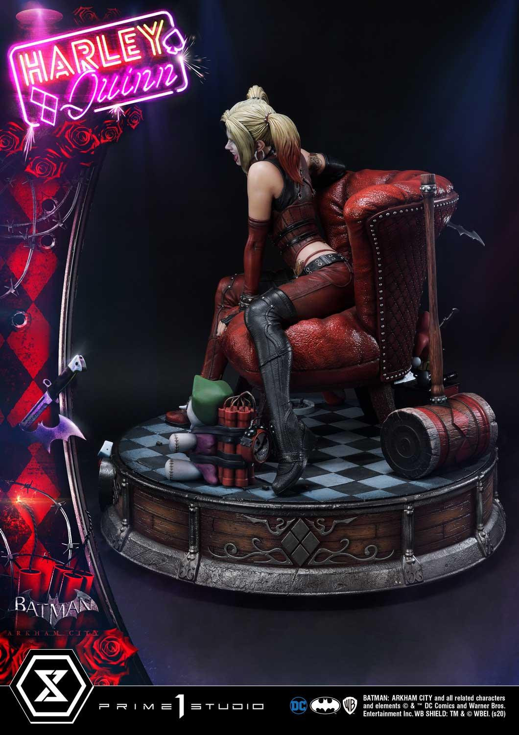 Batman: Arkham City - Harley Quinn - Museum Masterline Series (MMDC-47DXS) - 1/3 - DX Bonus Version (Prime 1 Studio) photo 14