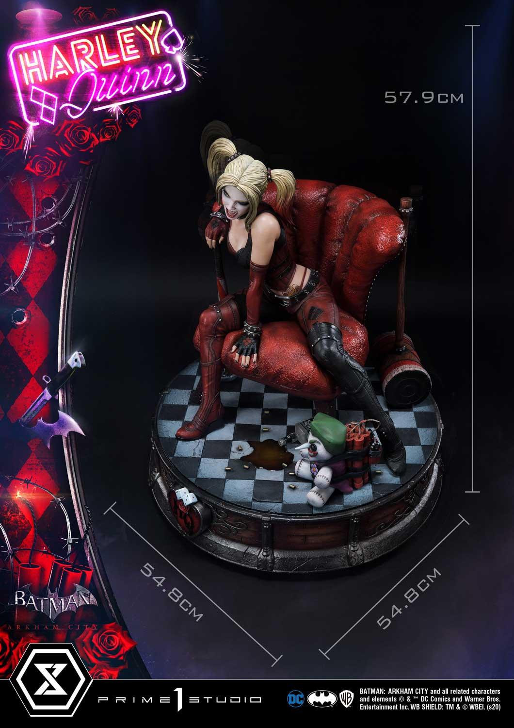 Batman: Arkham City - Harley Quinn - Museum Masterline Series (MMDC-47DXS) - 1/3 - DX Bonus Version (Prime 1 Studio) photo 17