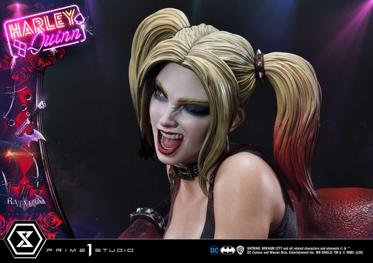 Batman: Arkham City - Harley Quinn - Museum Masterline Series (MMDC-47DXS) - 1/3 - DX Bonus Version (Prime 1 Studio) photo 19