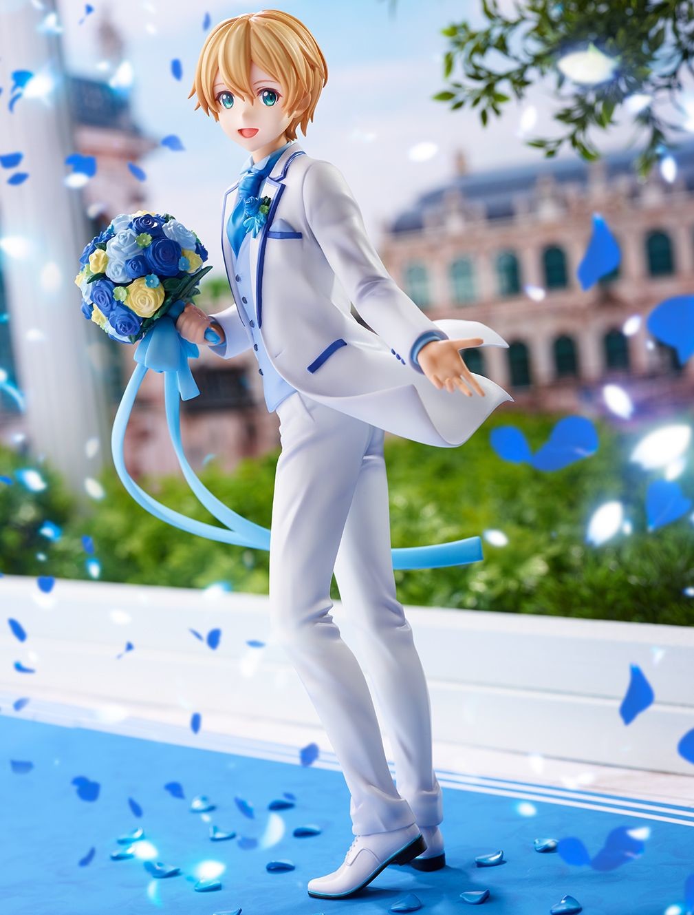 Sword Art Online: Alicization - War of Underworld - Eugeo - Shibuya Scramble Figure - 1/7 - White Suit Ver. (Alpha Satellite, eStream)