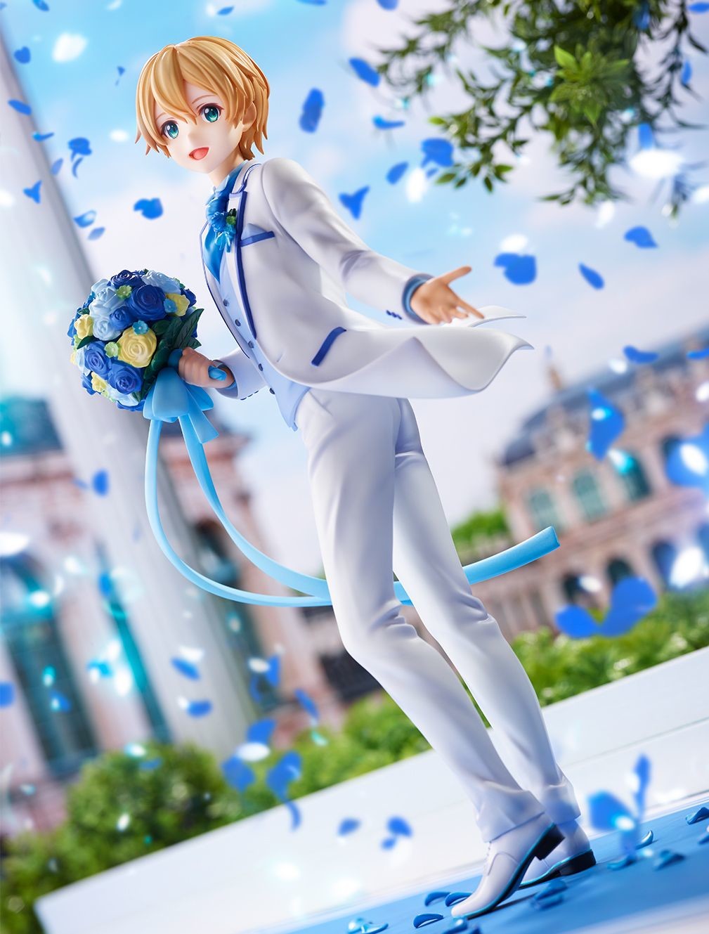 Sword Art Online: Alicization - War of Underworld - Eugeo - Shibuya Scramble Figure - 1/7 - White Suit Ver. (Alpha Satellite, eStream) photo 3