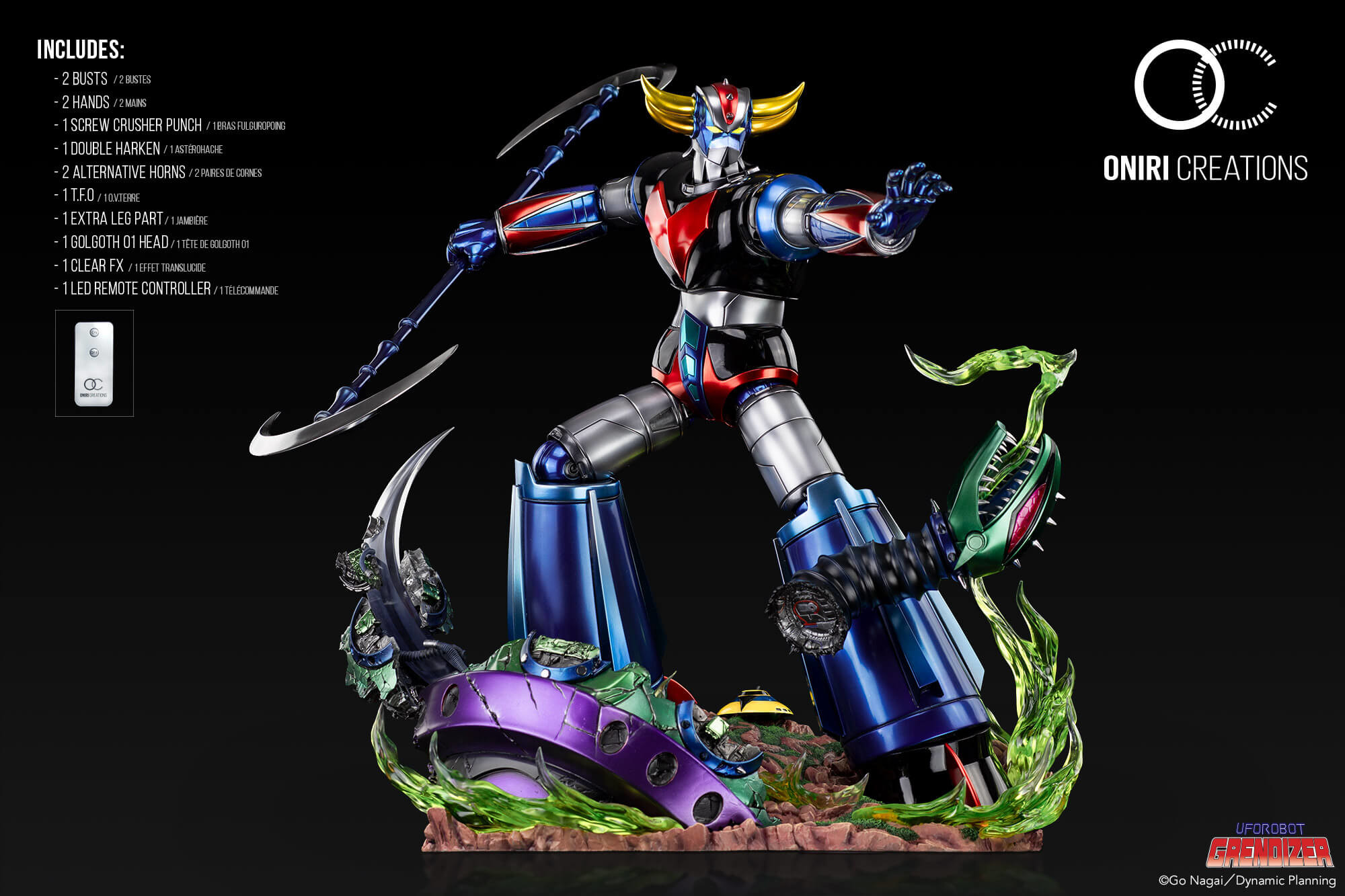 UFO Robo Grendizer - Giru Giru - Grendizer - Premium Statue - 1/50 (Oniri Creations) photo 14
