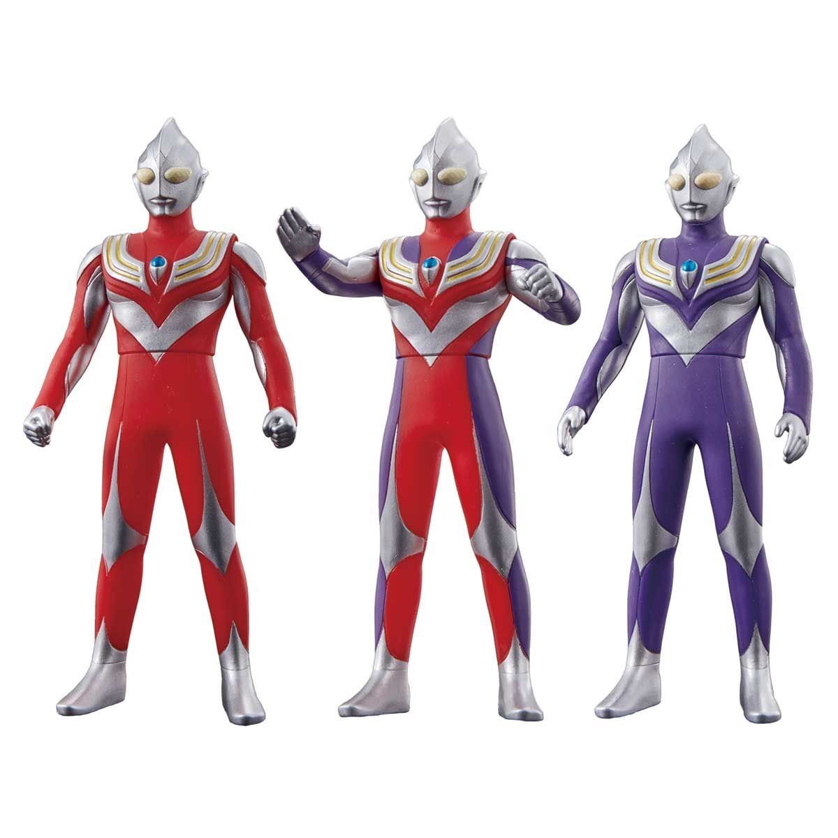Ultraman Tiga - Ultra Hero Series (2016)  (EX) - 25th Anniversary Set - Power Type (Bandai) photo 2