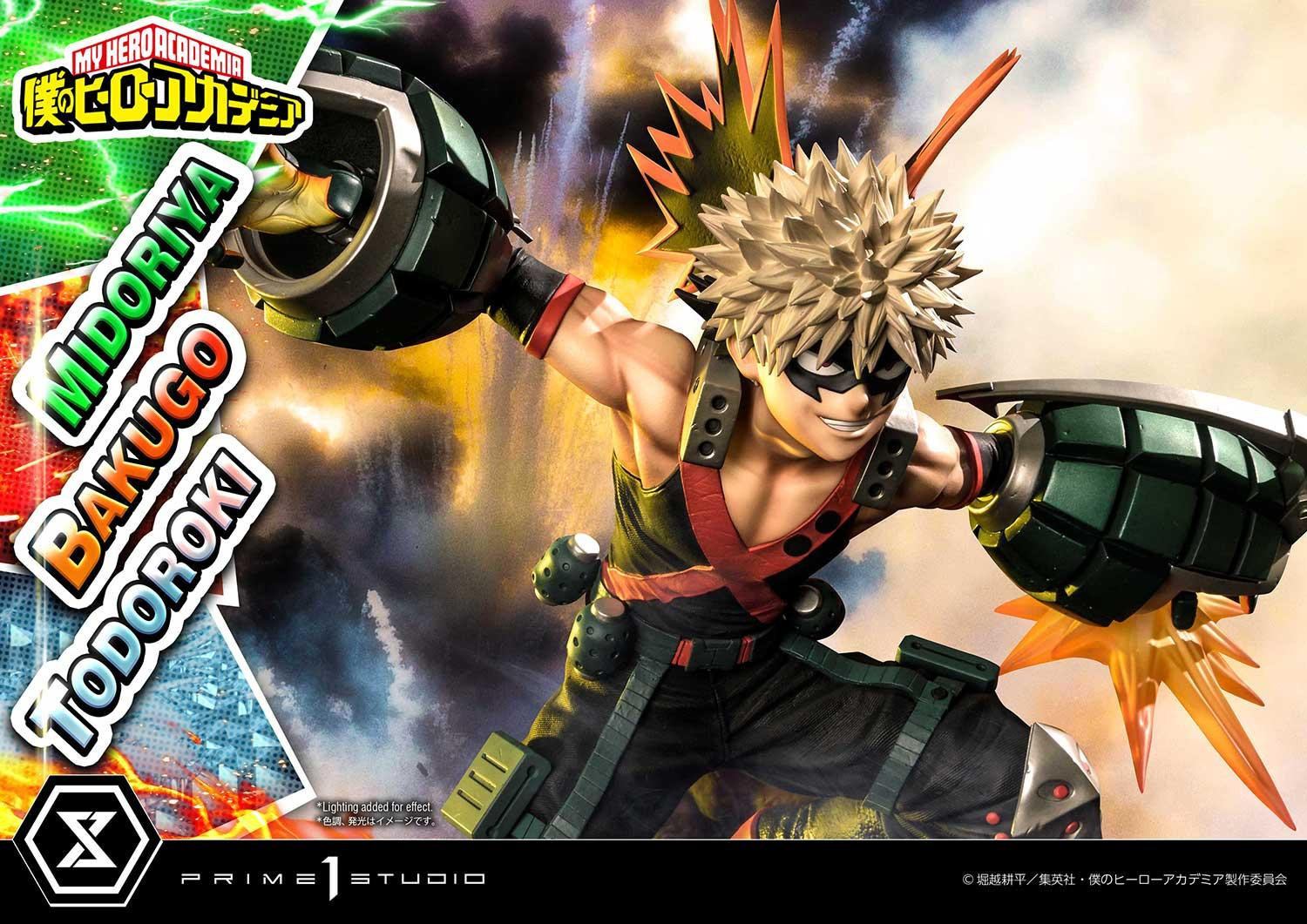 Boku no Hero Academia - Bakugo Katsuki - Midoriya Izuku - Todoroki Shoto - Ultimate Premium Masterline  (UPMMHA-01) - 1/4 (Prime 1 Studio) photo 15