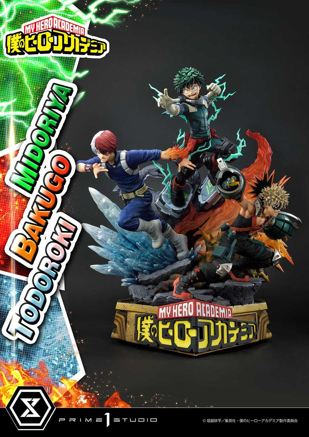 Boku no Hero Academia - Bakugo Katsuki - Midoriya Izuku - Todoroki Shoto - Ultimate Premium Masterline  (UPMMHA-01) - 1/4 (Prime 1 Studio) photo 21