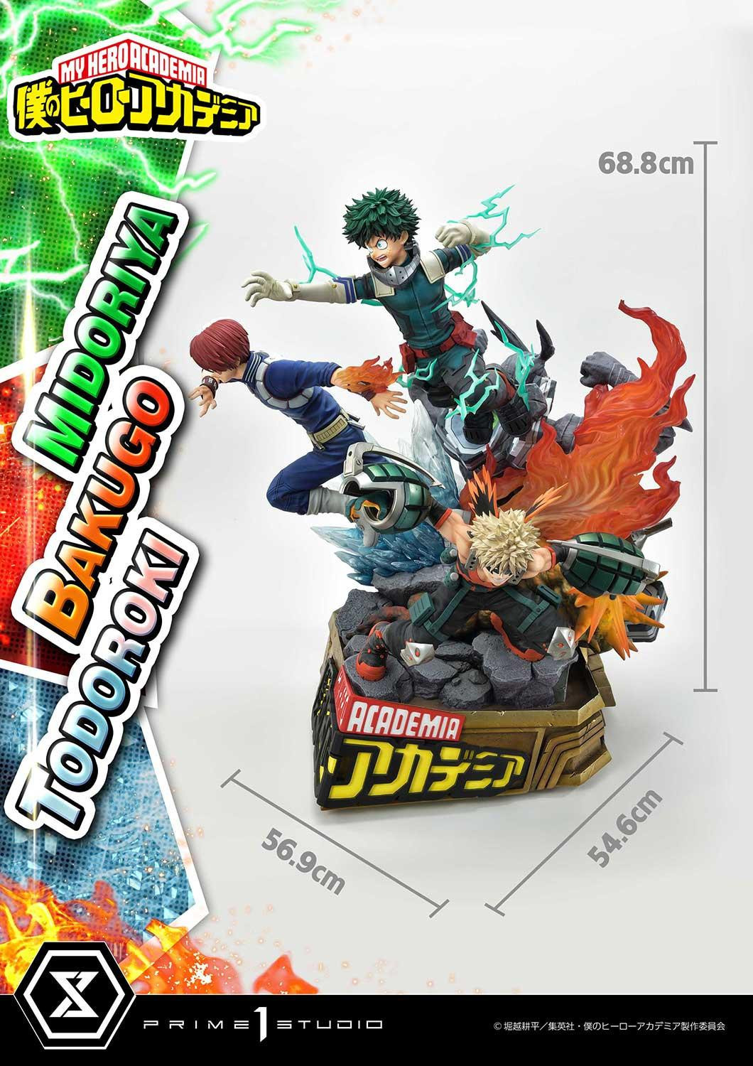 Boku no Hero Academia - Bakugo Katsuki - Midoriya Izuku - Todoroki Shoto - Ultimate Premium Masterline  (UPMMHA-01) - 1/4 (Prime 1 Studio) photo 29