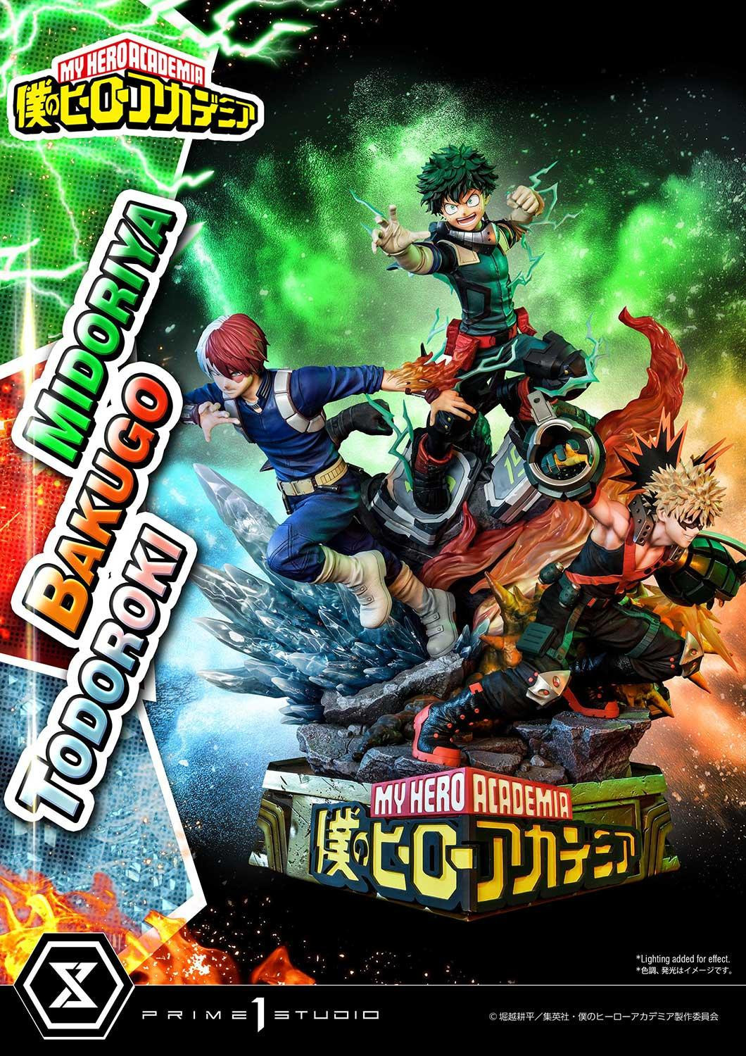 Boku no Hero Academia - Bakugo Katsuki - Midoriya Izuku - Todoroki Shoto - Ultimate Premium Masterline  (UPMMHA-01) - 1/4 (Prime 1 Studio) photo 31