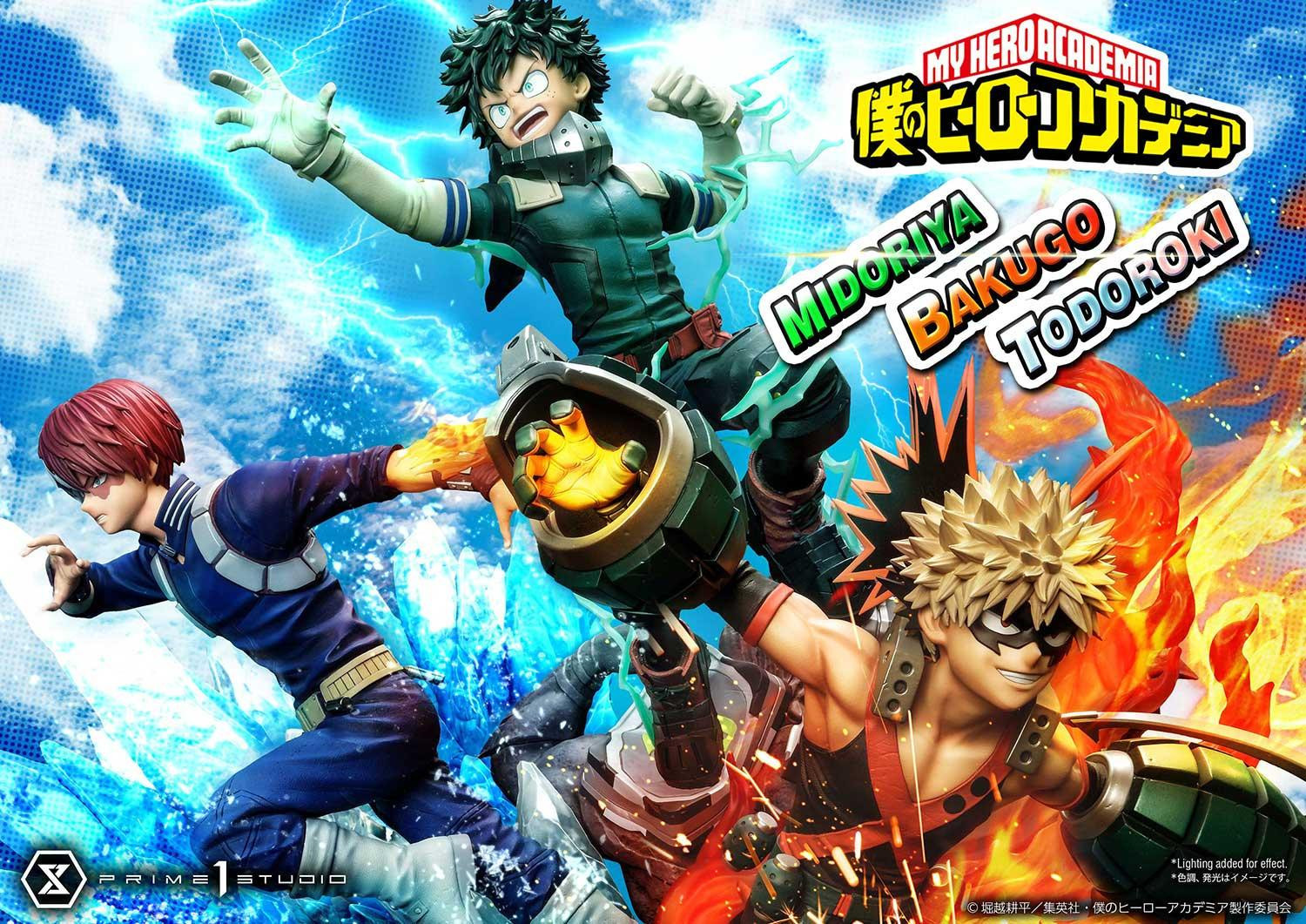 Boku no Hero Academia - Bakugo Katsuki - Midoriya Izuku - Todoroki Shoto - Ultimate Premium Masterline  (UPMMHA-01) - 1/4 (Prime 1 Studio) photo 51