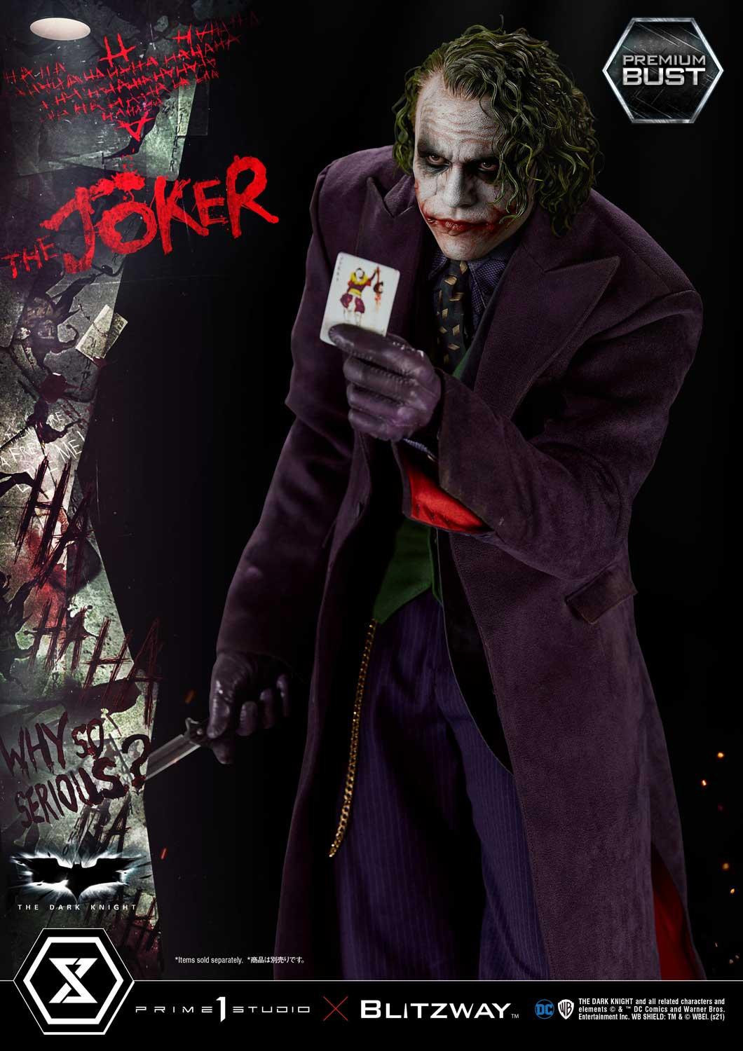 The Dark Knight - Joker - Museum Masterline Series  (MMTDK-01) - 1/3 (Blitzway, Prime 1 Studio) photo 10