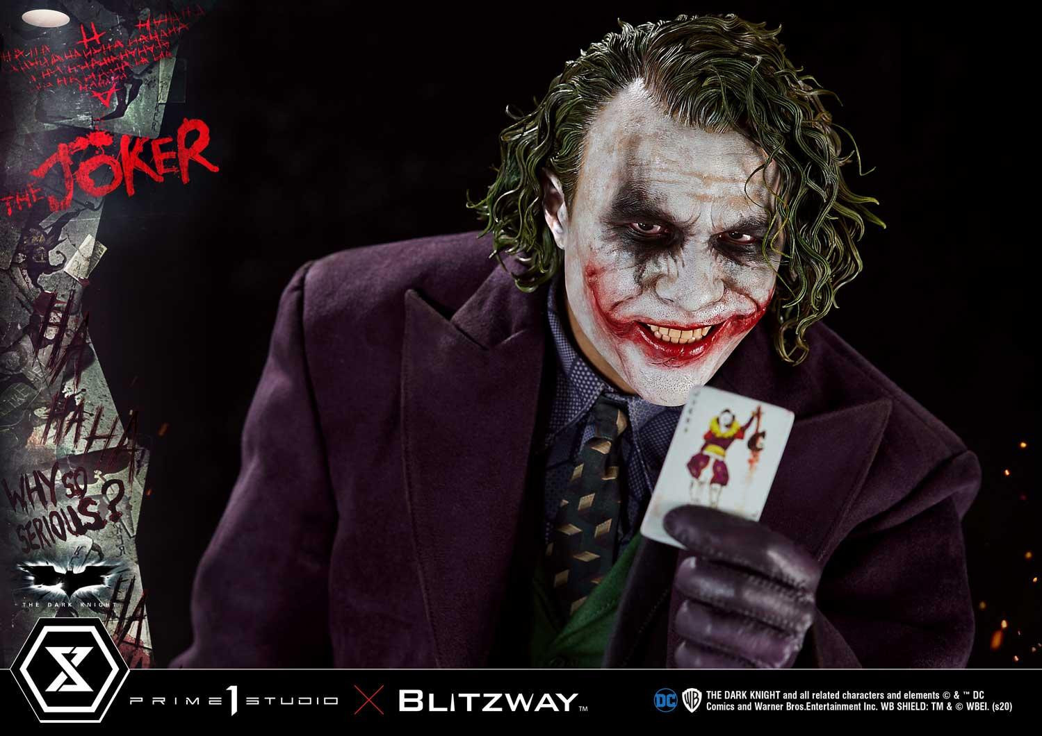 The Dark Knight - Joker - Museum Masterline Series  (MMTDK-01) - 1/3 (Blitzway, Prime 1 Studio) photo 14