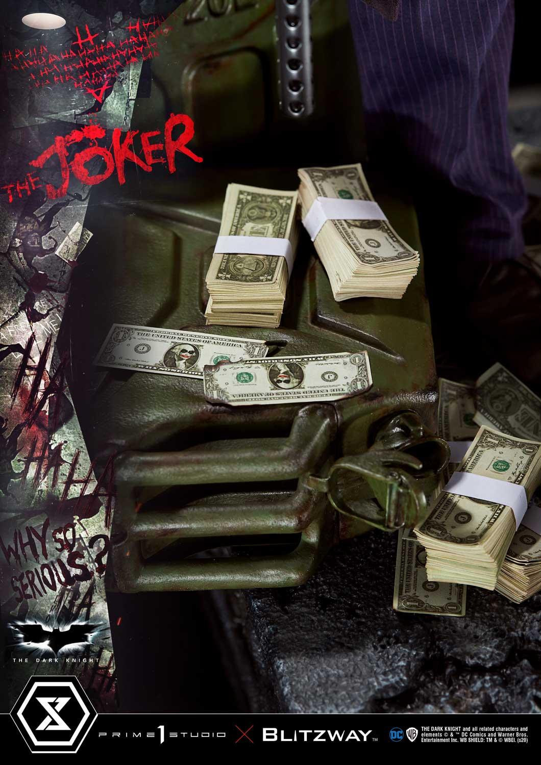 The Dark Knight - Joker - Museum Masterline Series  (MMTDK-01) - 1/3 (Blitzway, Prime 1 Studio) photo 15