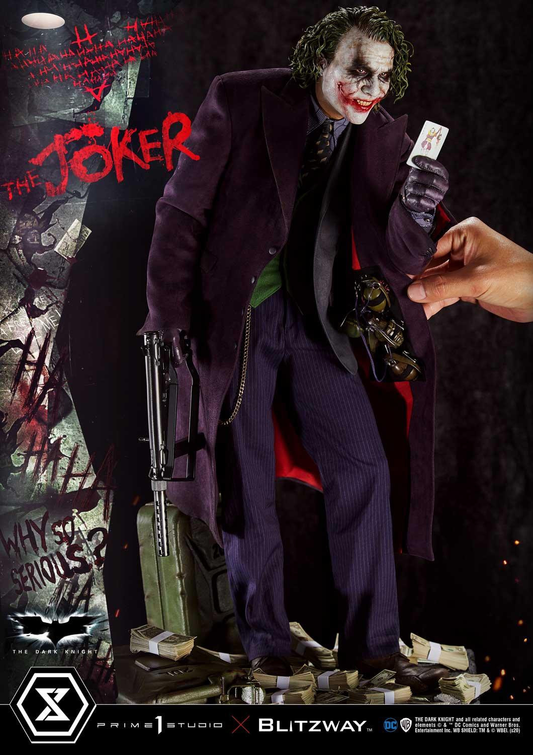 The Dark Knight - Joker - Museum Masterline Series  (MMTDK-01) - 1/3 (Blitzway, Prime 1 Studio) photo 18