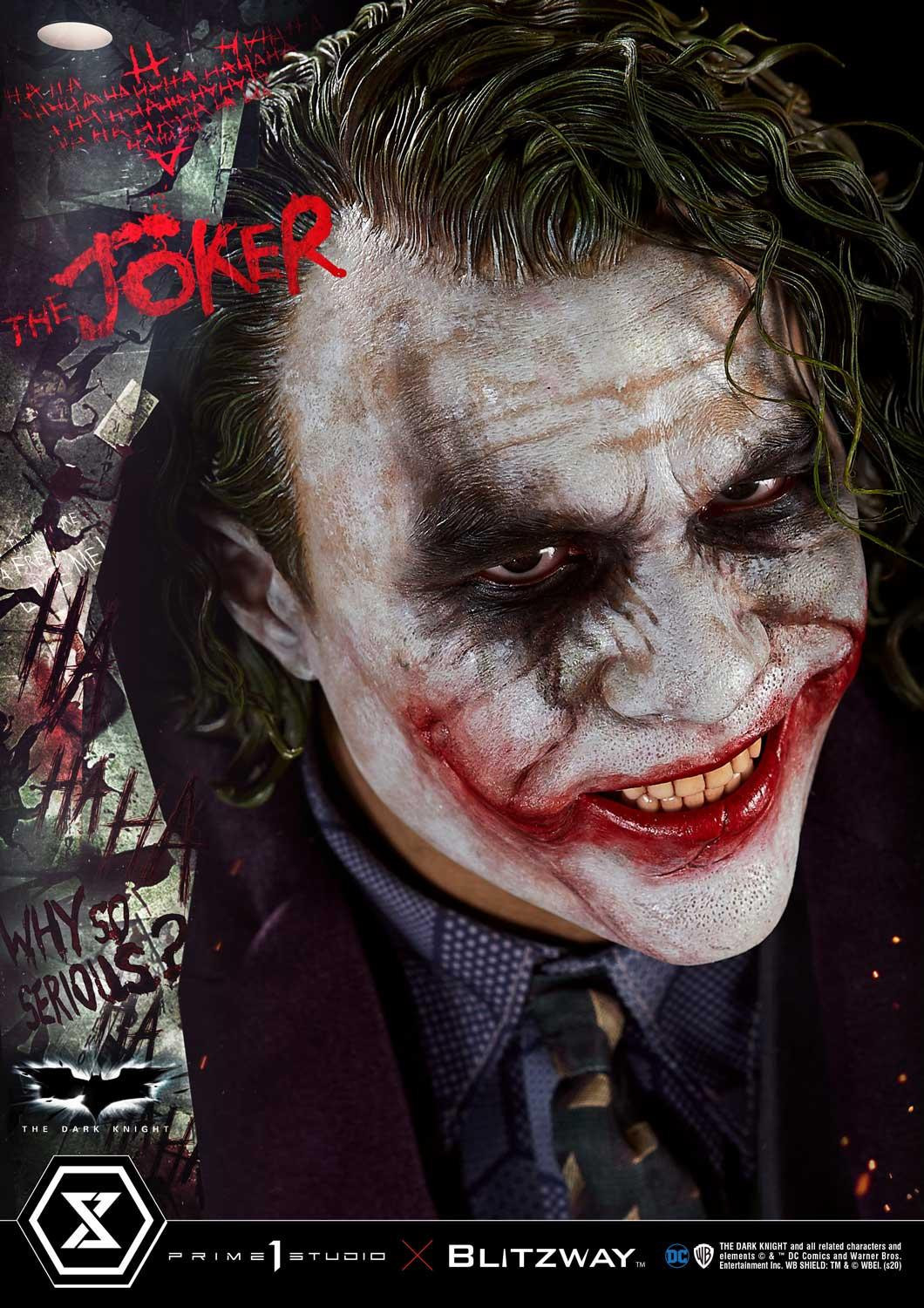 The Dark Knight - Joker - Museum Masterline Series  (MMTDK-01) - 1/3 (Blitzway, Prime 1 Studio) photo 21