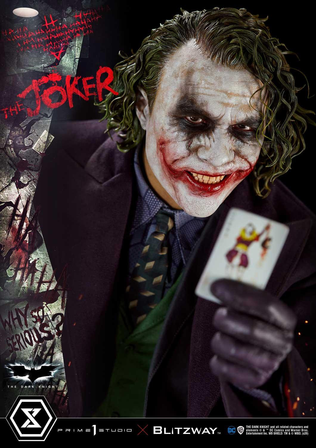 The Dark Knight - Joker - Museum Masterline Series  (MMTDK-01) - 1/3 (Blitzway, Prime 1 Studio) photo 27