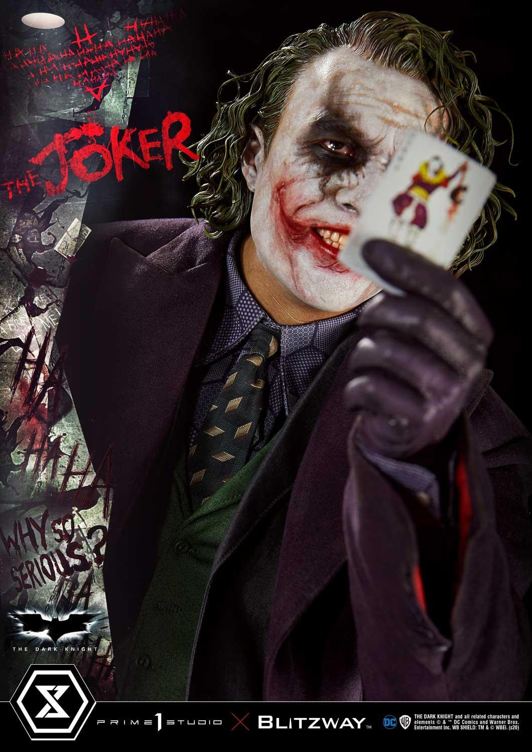 The Dark Knight - Joker - Museum Masterline Series  (MMTDK-01) - 1/3 (Blitzway, Prime 1 Studio) photo 28