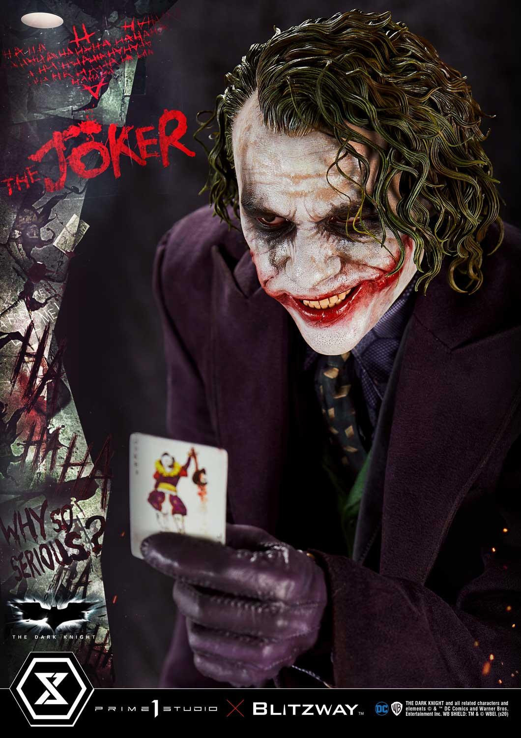 The Dark Knight - Joker - Museum Masterline Series  (MMTDK-01) - 1/3 (Blitzway, Prime 1 Studio) photo 29