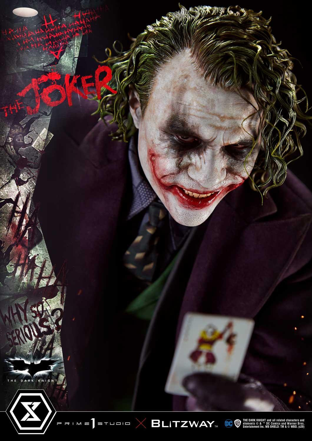 The Dark Knight - Joker - Museum Masterline Series  (MMTDK-01) - 1/3 (Blitzway, Prime 1 Studio) photo 30