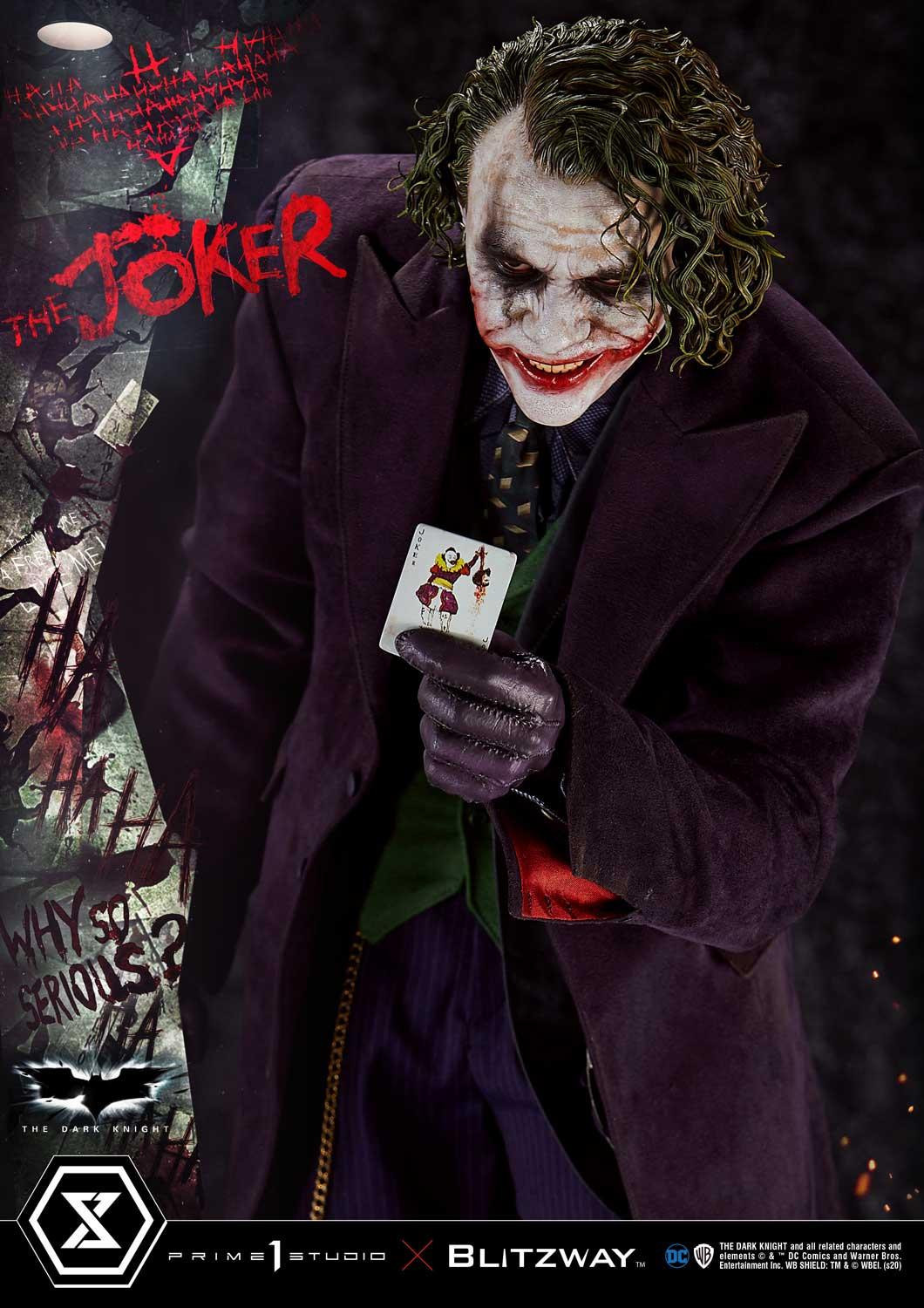 The Dark Knight - Joker - Museum Masterline Series  (MMTDK-01) - 1/3 (Blitzway, Prime 1 Studio) photo 31