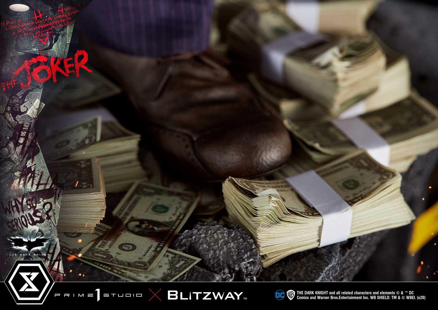 The Dark Knight - Joker - Museum Masterline Series  (MMTDK-01) - 1/3 (Blitzway, Prime 1 Studio) photo 32