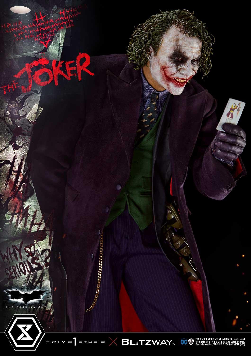 The Dark Knight - Joker - Museum Masterline Series  (MMTDK-01) - 1/3 (Blitzway, Prime 1 Studio) photo 52