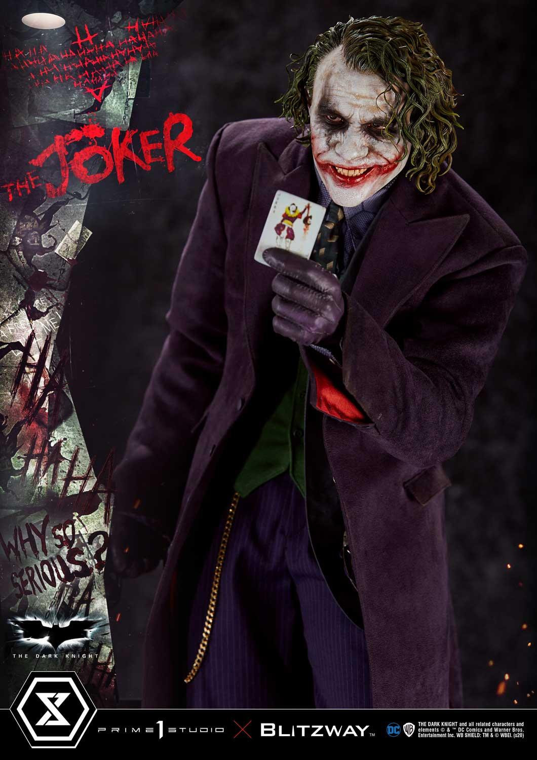 The Dark Knight - Joker - Museum Masterline Series  (MMTDK-01) - 1/3 (Blitzway, Prime 1 Studio) photo 53