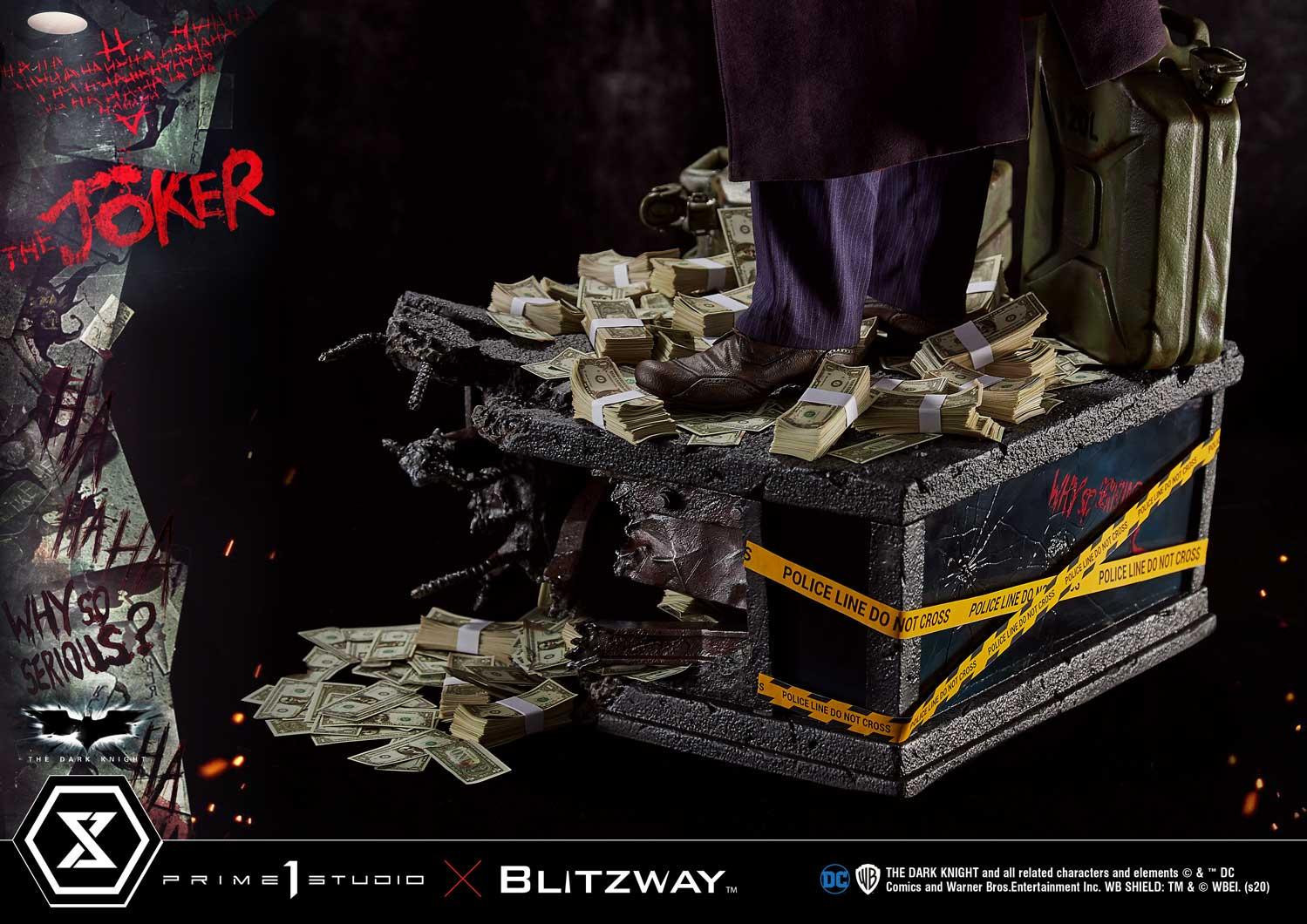 The Dark Knight - Joker - Museum Masterline Series  (MMTDK-01) - 1/3 (Blitzway, Prime 1 Studio) photo 55
