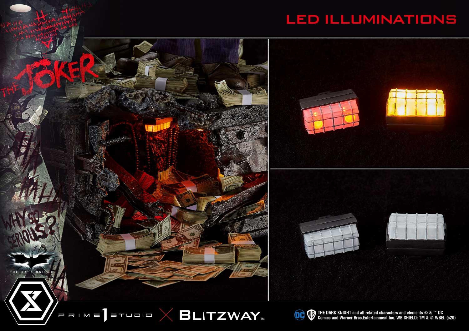 The Dark Knight - Joker - Museum Masterline Series  (MMTDK-01) - 1/3 (Blitzway, Prime 1 Studio) photo 59