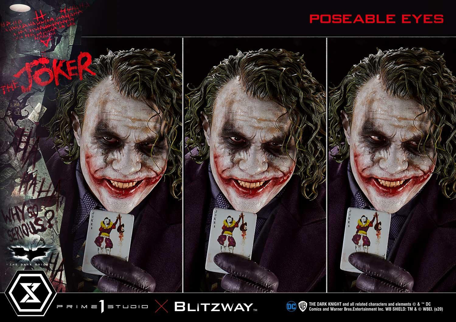 The Dark Knight - Joker - Museum Masterline Series  (MMTDK-01) - 1/3 (Blitzway, Prime 1 Studio) photo 61