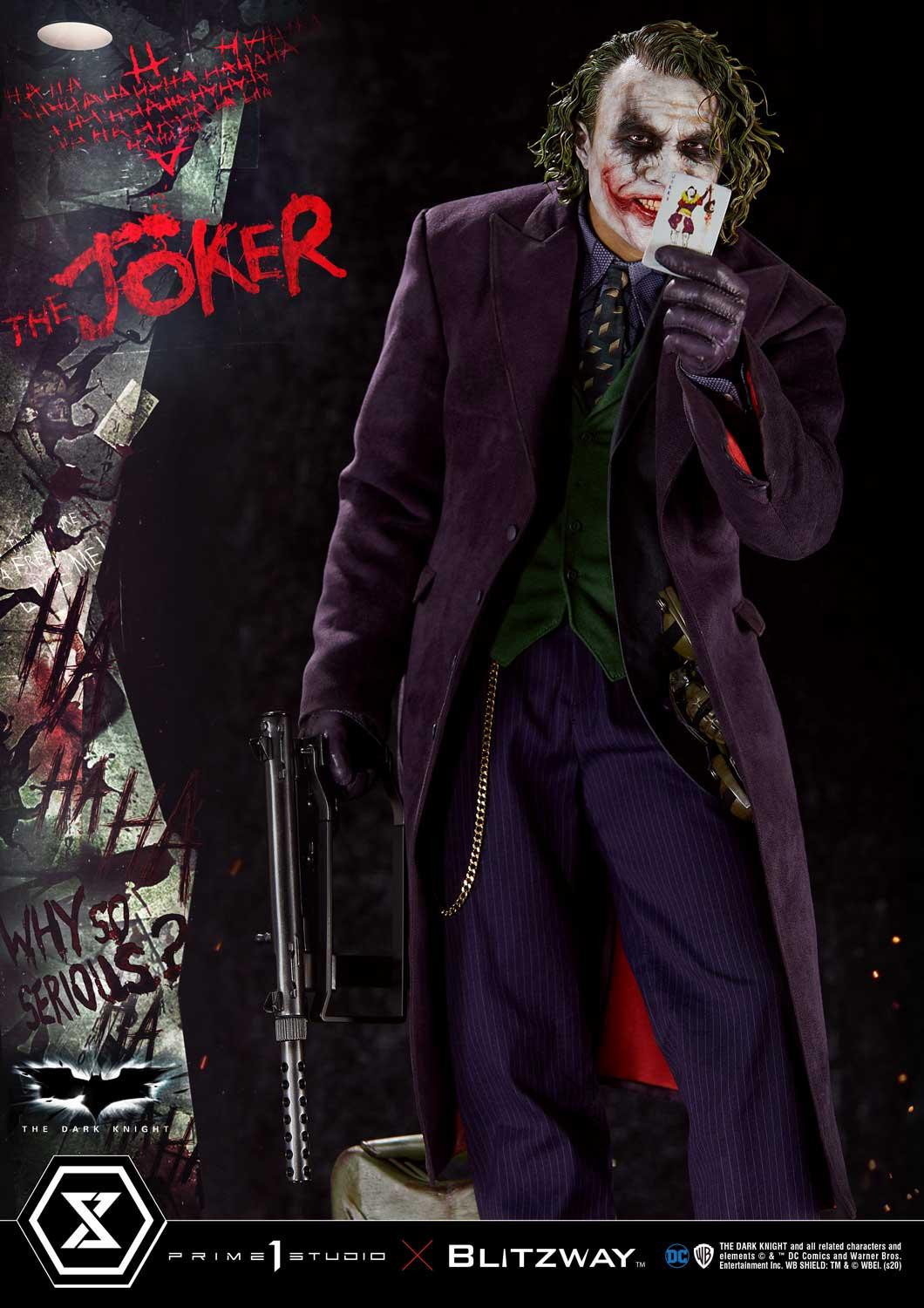 The Dark Knight - Joker - Museum Masterline Series  (MMTDK-01) - 1/3 (Blitzway, Prime 1 Studio) photo 62