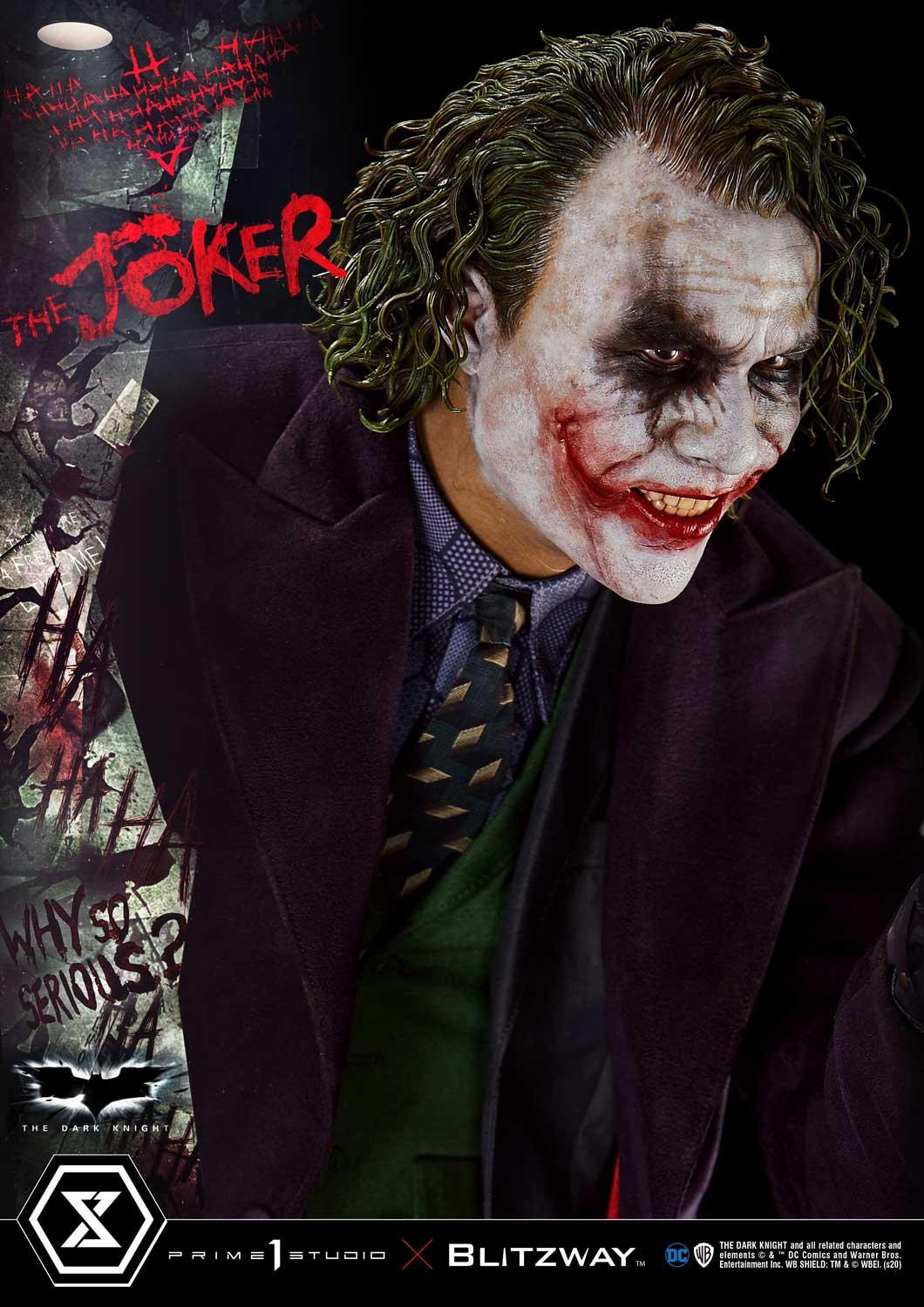 The Dark Knight - Joker - Museum Masterline Series  (MMTDK-01) - 1/3 (Blitzway, Prime 1 Studio) photo 63