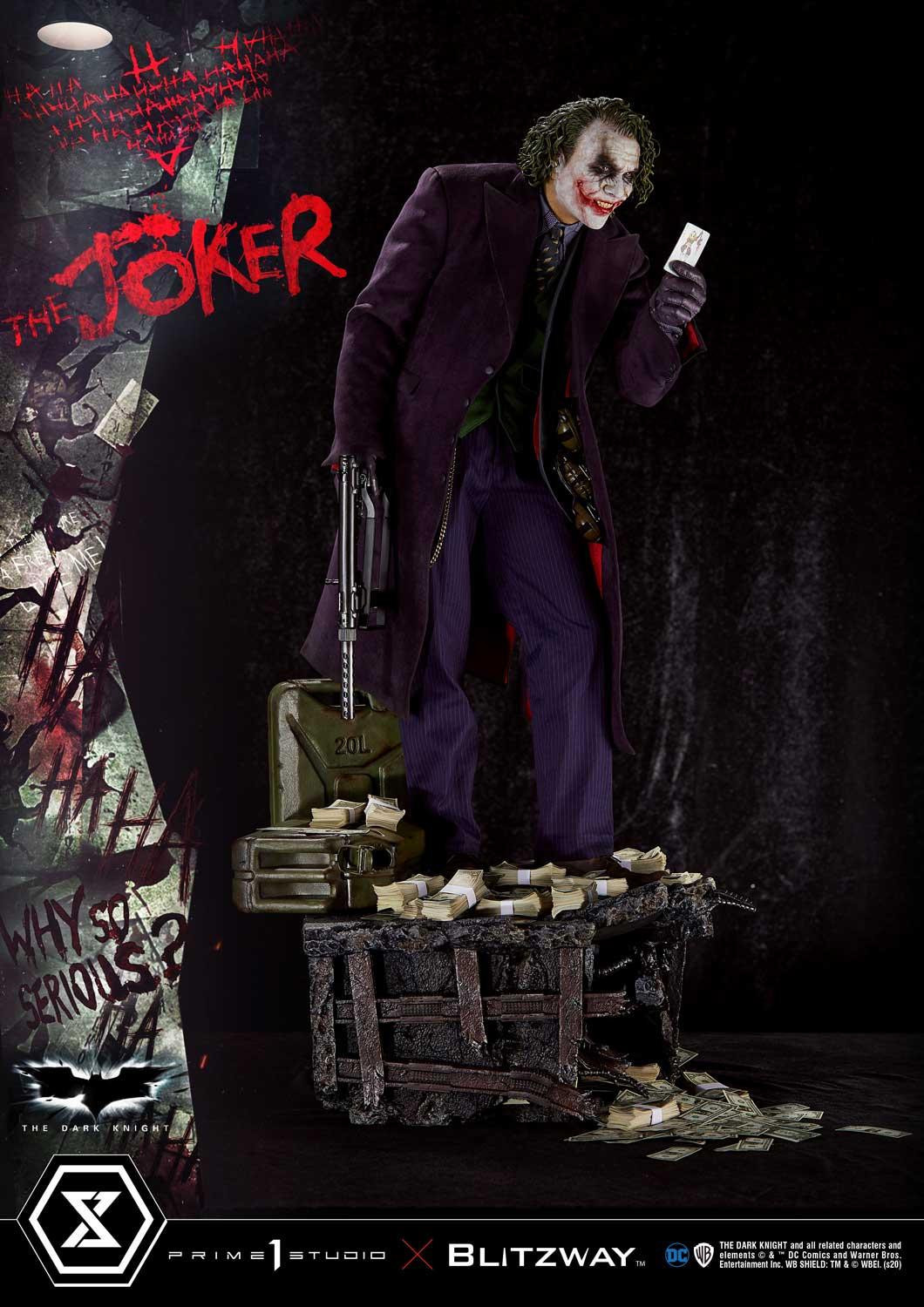 The Dark Knight - Joker - Museum Masterline Series  (MMTDK-01) - 1/3 (Blitzway, Prime 1 Studio) photo 66