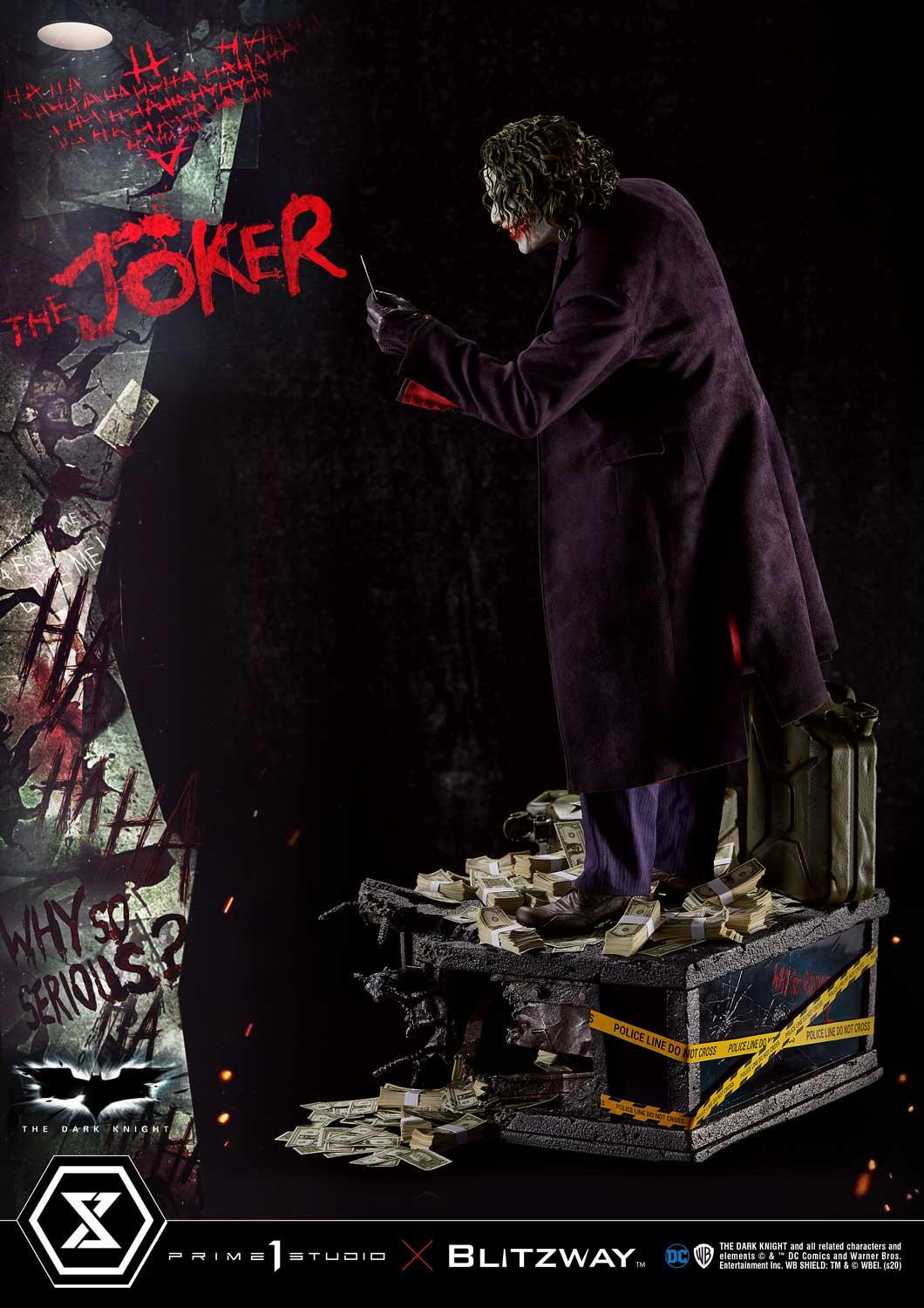 The Dark Knight - Joker - Museum Masterline Series  (MMTDK-01) - 1/3 (Blitzway, Prime 1 Studio) photo 68