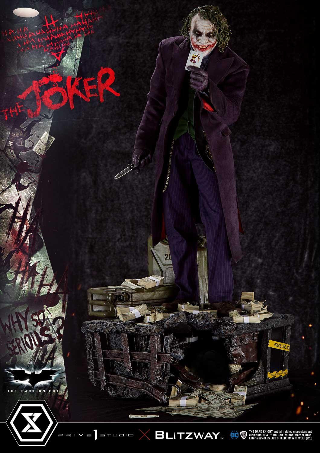 The Dark Knight - Joker - Museum Masterline Series  (MMTDK-01) - 1/3 (Blitzway, Prime 1 Studio) photo 70