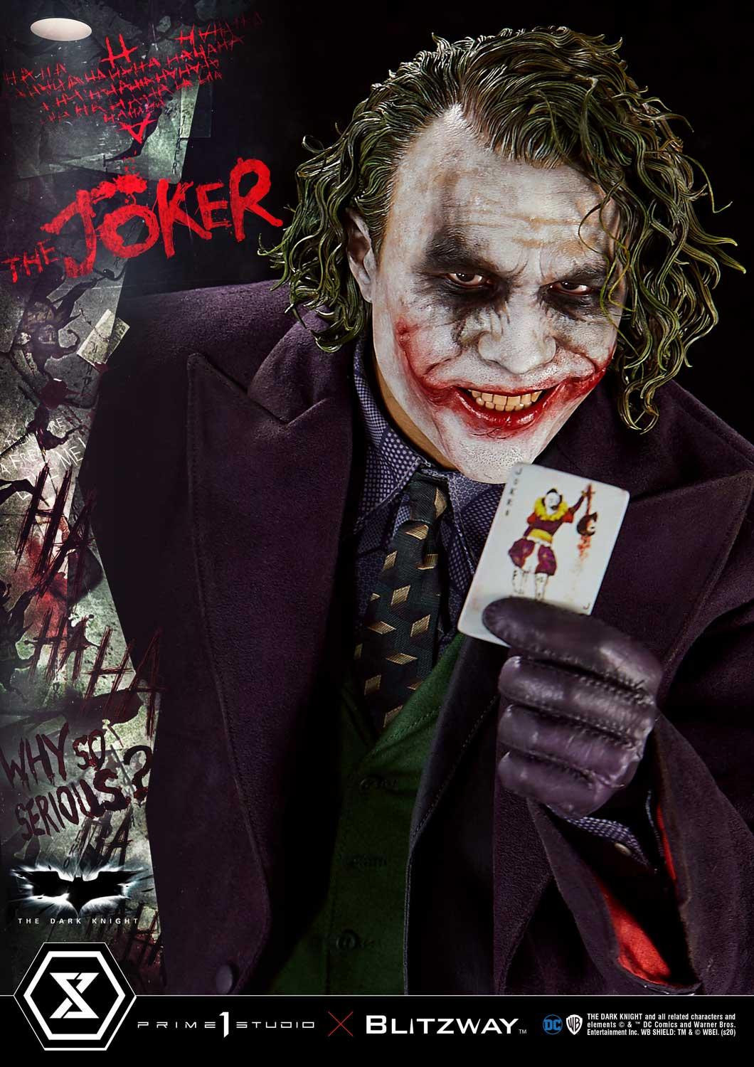 The Dark Knight - Joker - Museum Masterline Series  (MMTDK-01) - 1/3 (Blitzway, Prime 1 Studio) photo 74