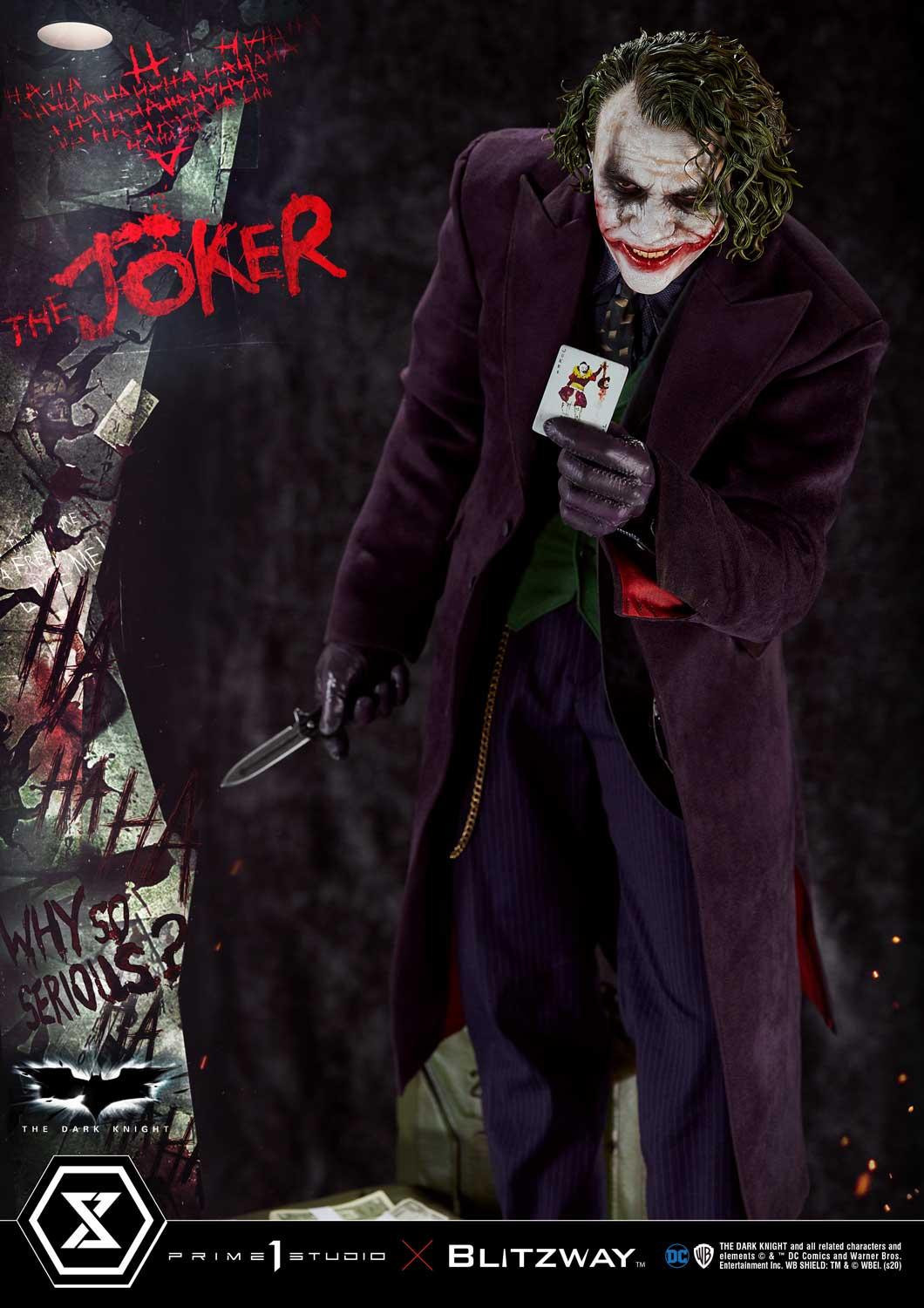 The Dark Knight - Joker - Museum Masterline Series  (MMTDK-01) - 1/3 (Blitzway, Prime 1 Studio) photo 77