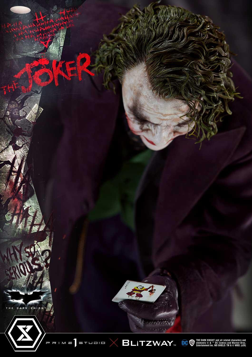 The Dark Knight - Joker - Museum Masterline Series  (MMTDK-01) - 1/3 (Blitzway, Prime 1 Studio) photo 78