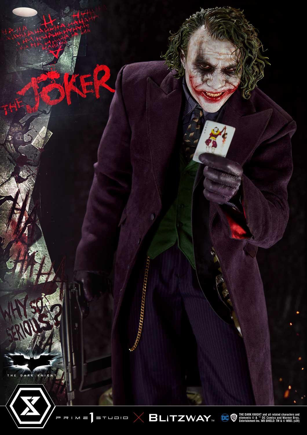 The Dark Knight - Joker - Museum Masterline Series  (MMTDK-01) - 1/3 (Blitzway, Prime 1 Studio) photo 79