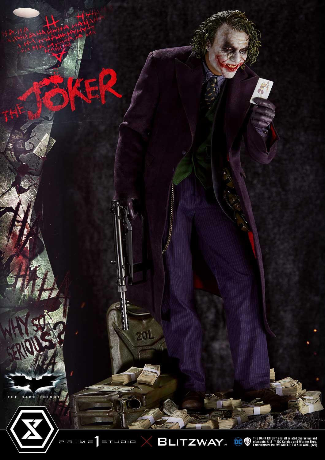 The Dark Knight - Joker - Museum Masterline Series  (MMTDK-01) - 1/3 (Blitzway, Prime 1 Studio) photo 85