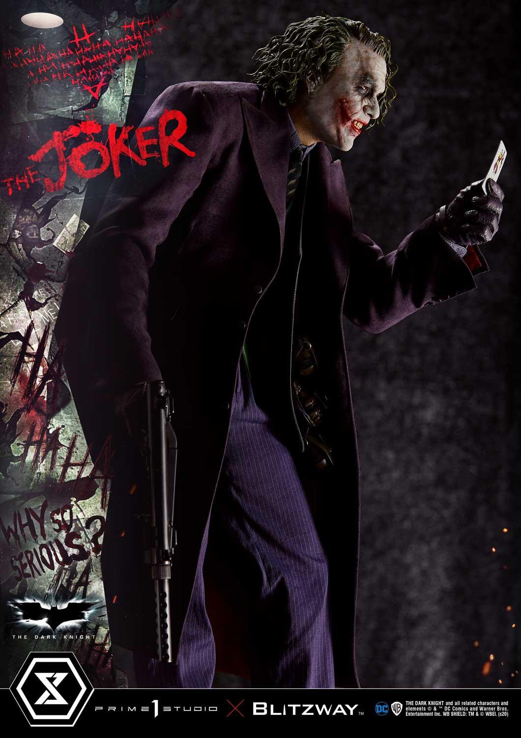 The Dark Knight - Joker - Museum Masterline Series  (MMTDK-01) - 1/3 (Blitzway, Prime 1 Studio) photo 89
