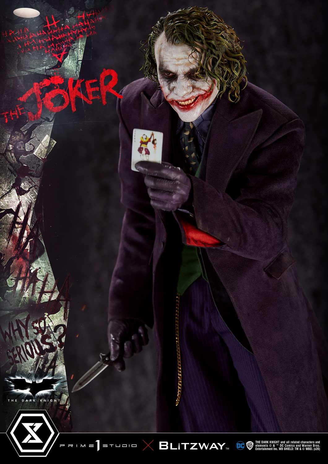 The Dark Knight - Joker - Museum Masterline Series  (MMTDK-01) - 1/3 (Blitzway, Prime 1 Studio) photo 90