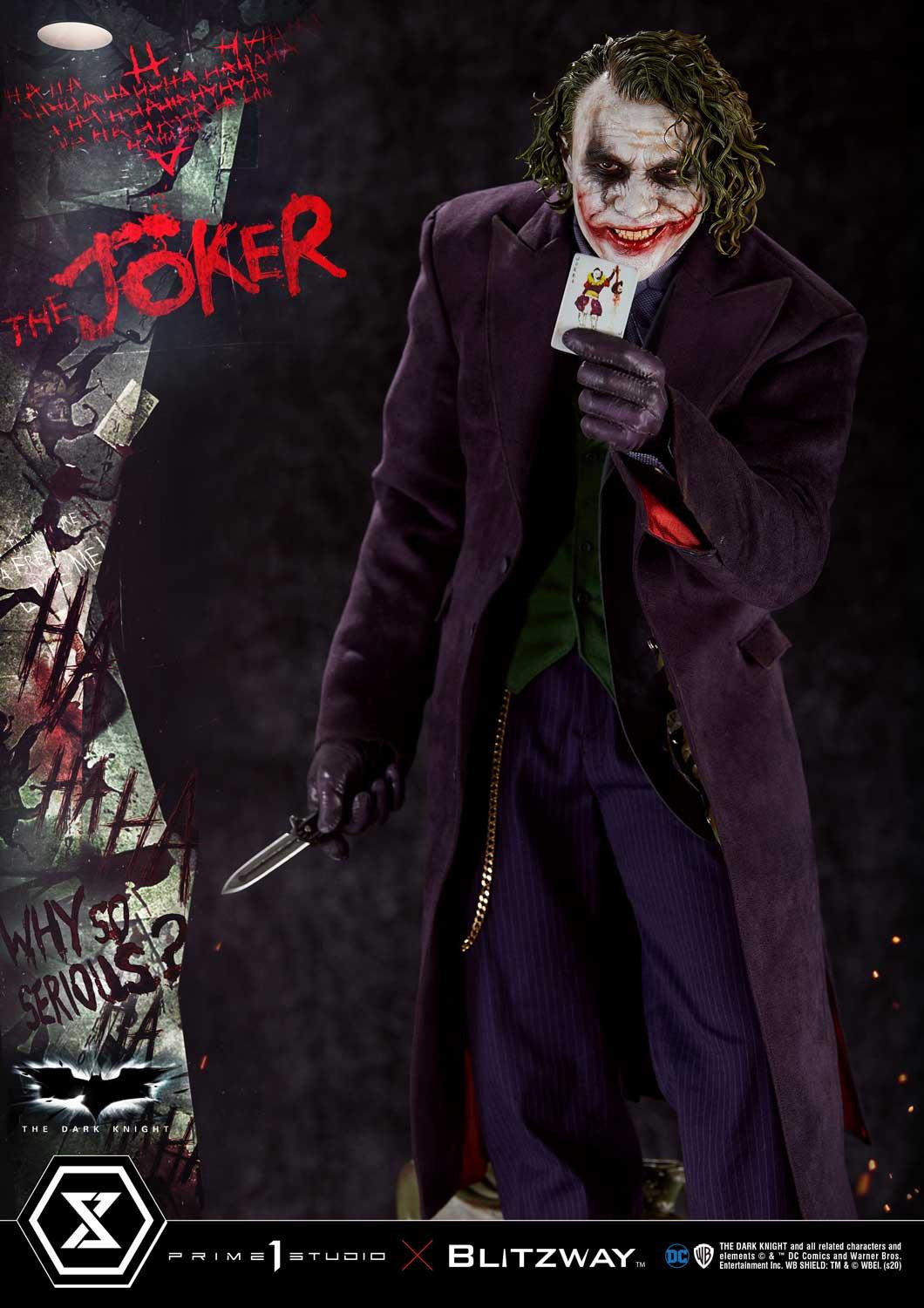 The Dark Knight - Joker - Museum Masterline Series  (MMTDK-01) - 1/3 (Blitzway, Prime 1 Studio) photo 92